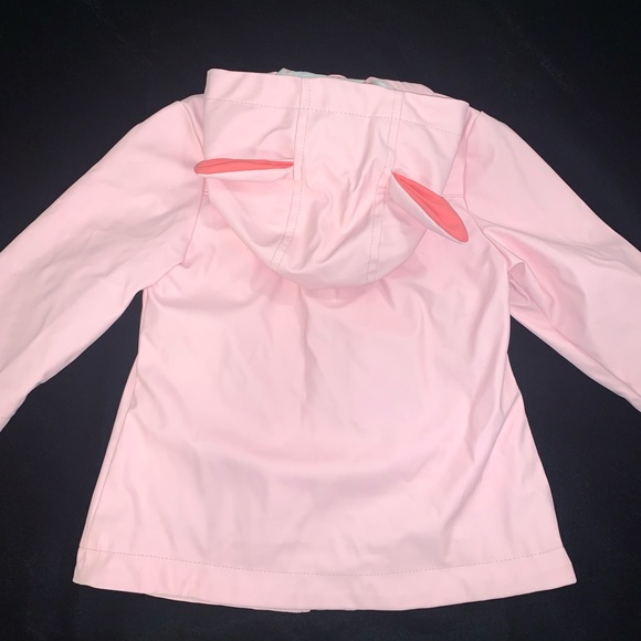 Cat & Jack. Girls hooded & lined rain jacket. EUC! Sz 18 Month - Picture 7 of 11